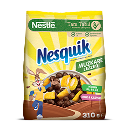 nesquik muzkare kakaolu buğday ve mısır gevreği