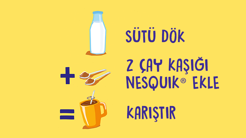 nesquik toz kullanımı