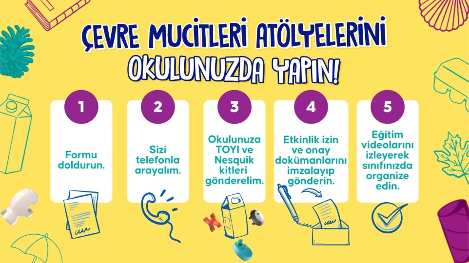 okulunuzda yapın!