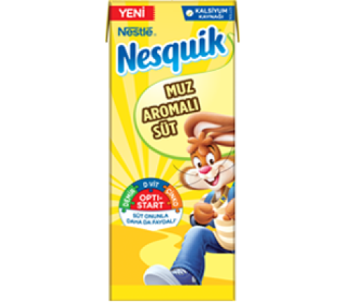 nesquik muzlu süt 180 ml